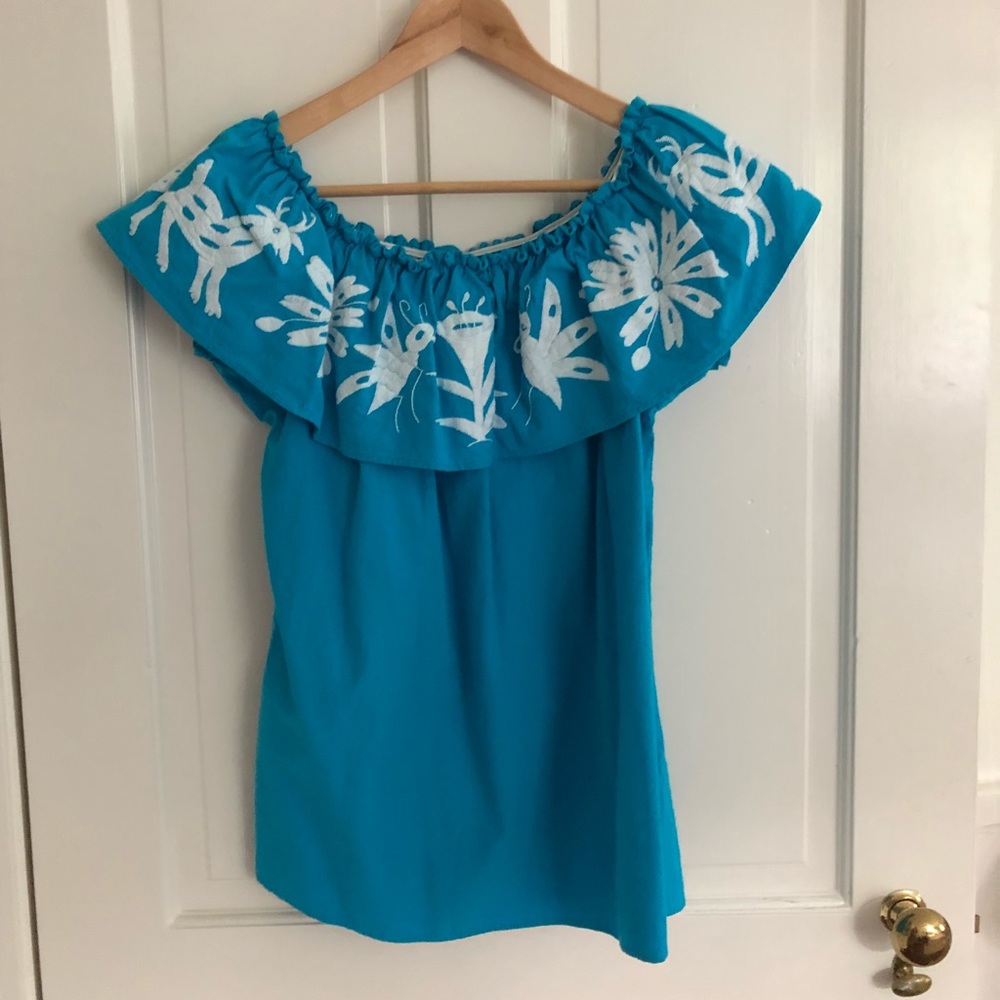Off the shoulder fiesta top